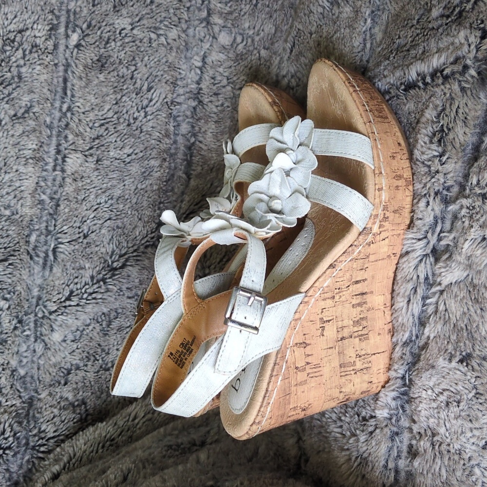 B.O.C. JILLS PLATFORM SANDALS sz 7 - Picture 2 of 7